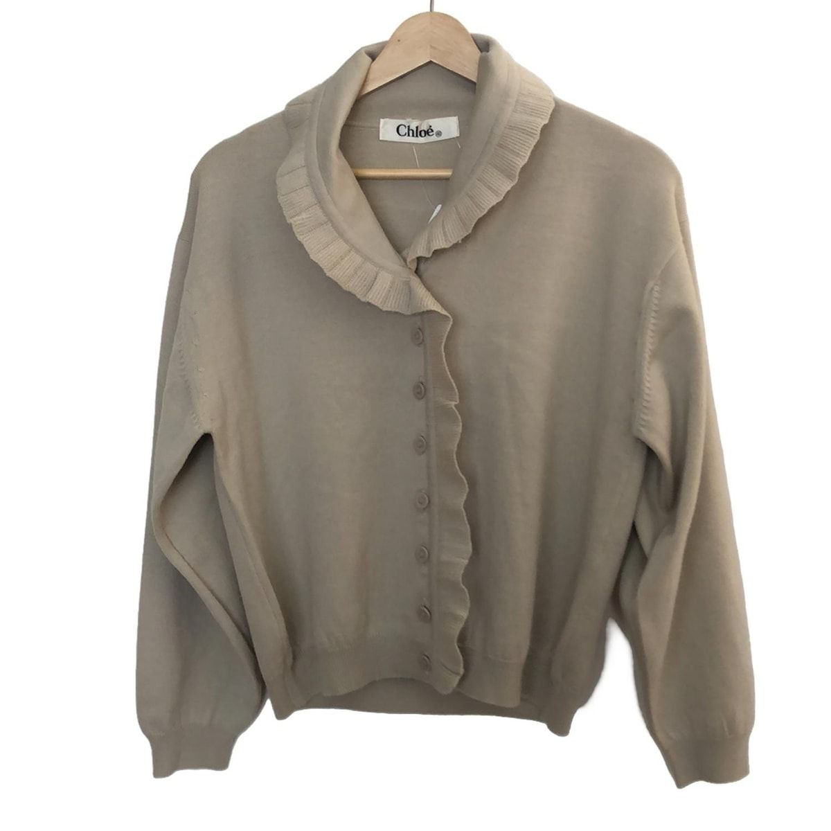 クロエ 長袖カーディガン レディース SIZE XS (XS) Chloe 中古 Chloe - Chloe クロエ カーディガン S 黒 【古着】【中古