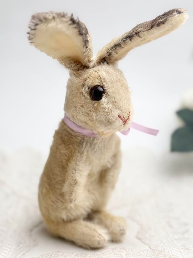 送料無料 シュタイフ Manni Rabbit 20cm ウサギのマニー|兎|ラビット ビンテージ|アンティーク Steiff|STEIFF