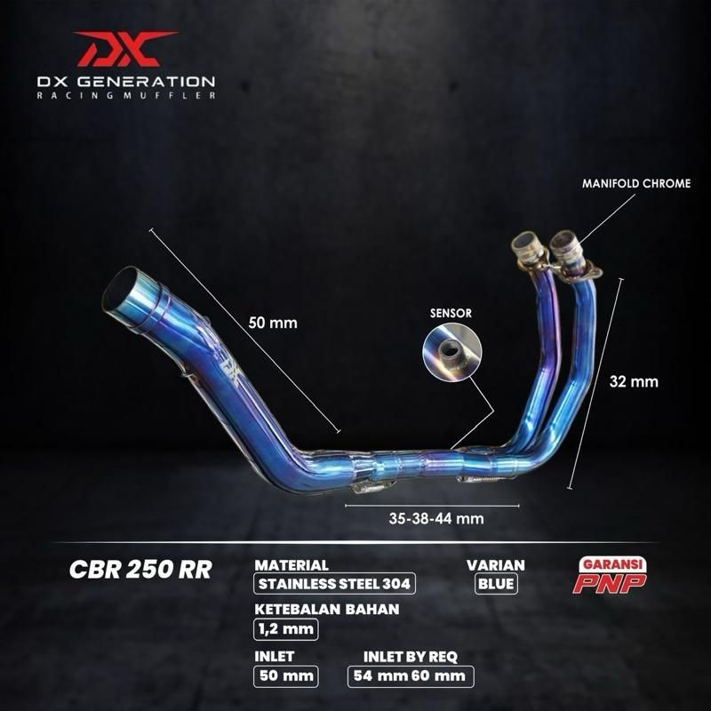 DX GENERATION X5 フルエキマフラー CBR250RR YZF-R25 MT-25 Ninja 250