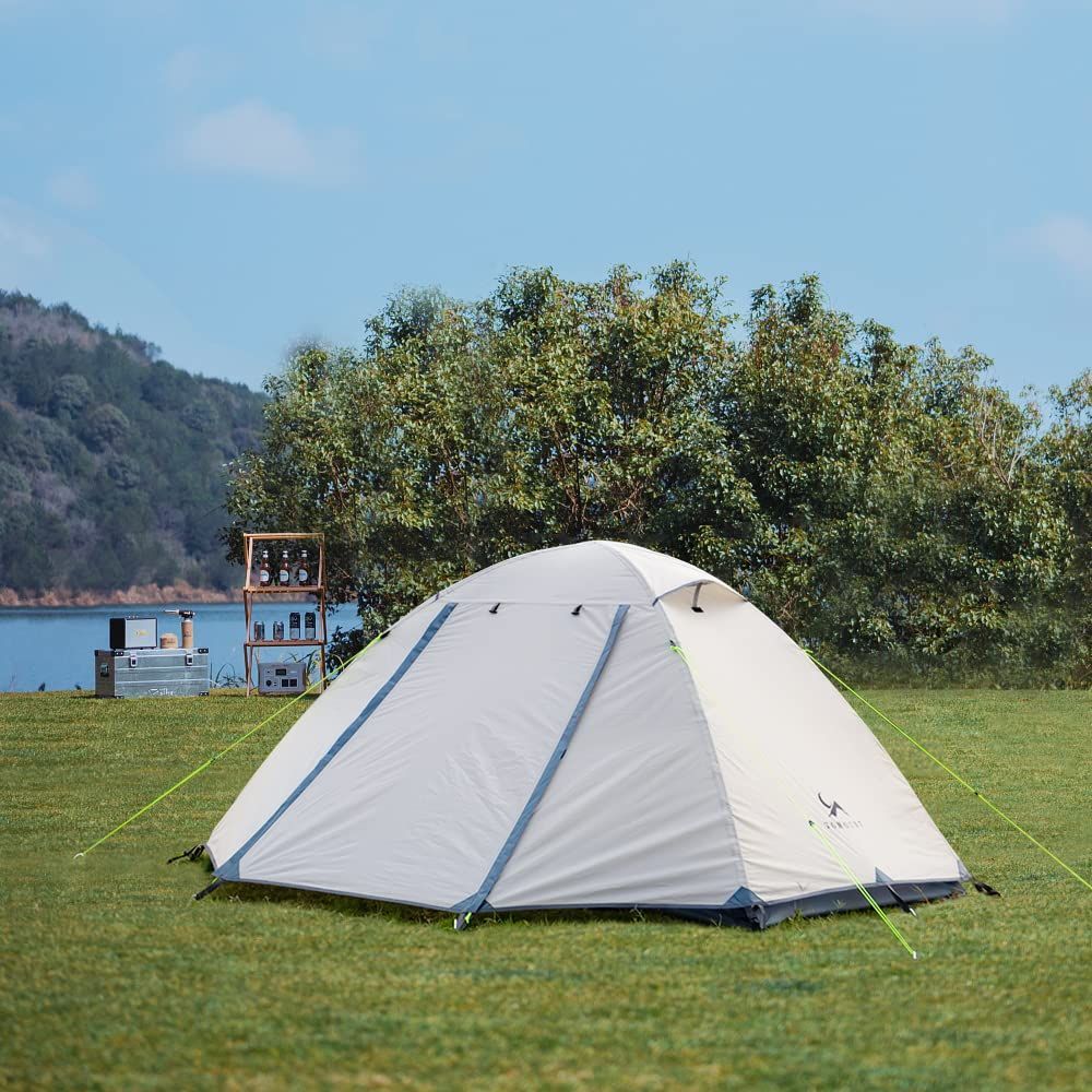 特価商品】テント 3人用 テント 耐水圧3000mm キャンプ 前室 通気 軽量