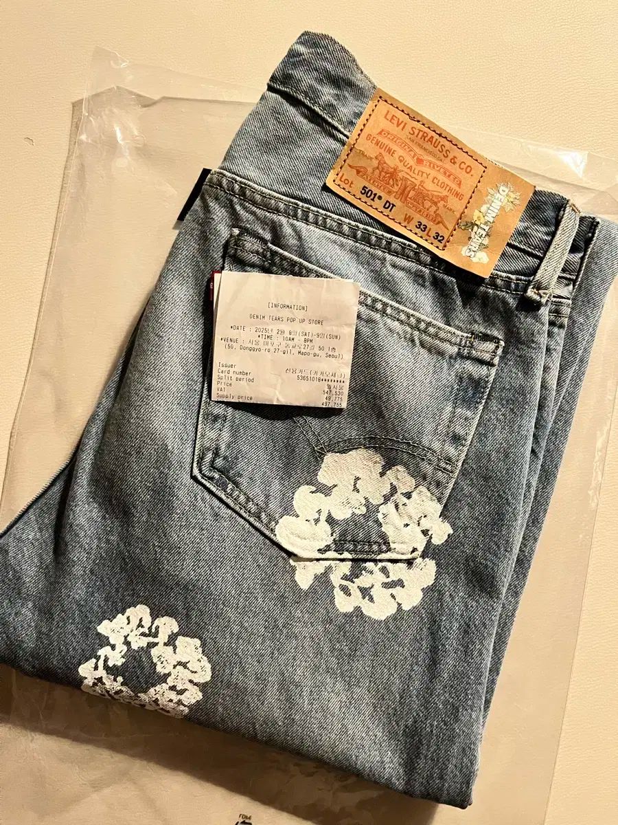 DENIM TEARS(デニムティアーズ) LEVI'S(リーバイス) 501 ライト