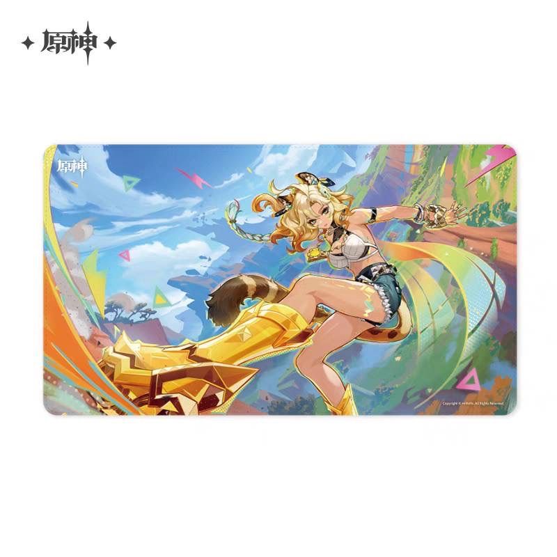 公式正規品 原神 シロネン デスクマット マウスパッド プレイ