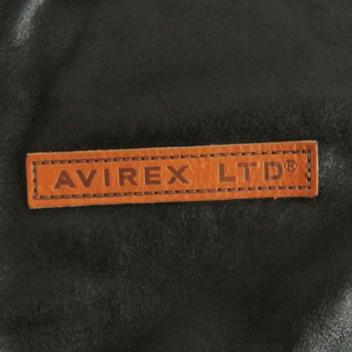 極美品□AVIREX/アヴィレックス 2191000 TYPE A-2 ジップアップ カーフ
