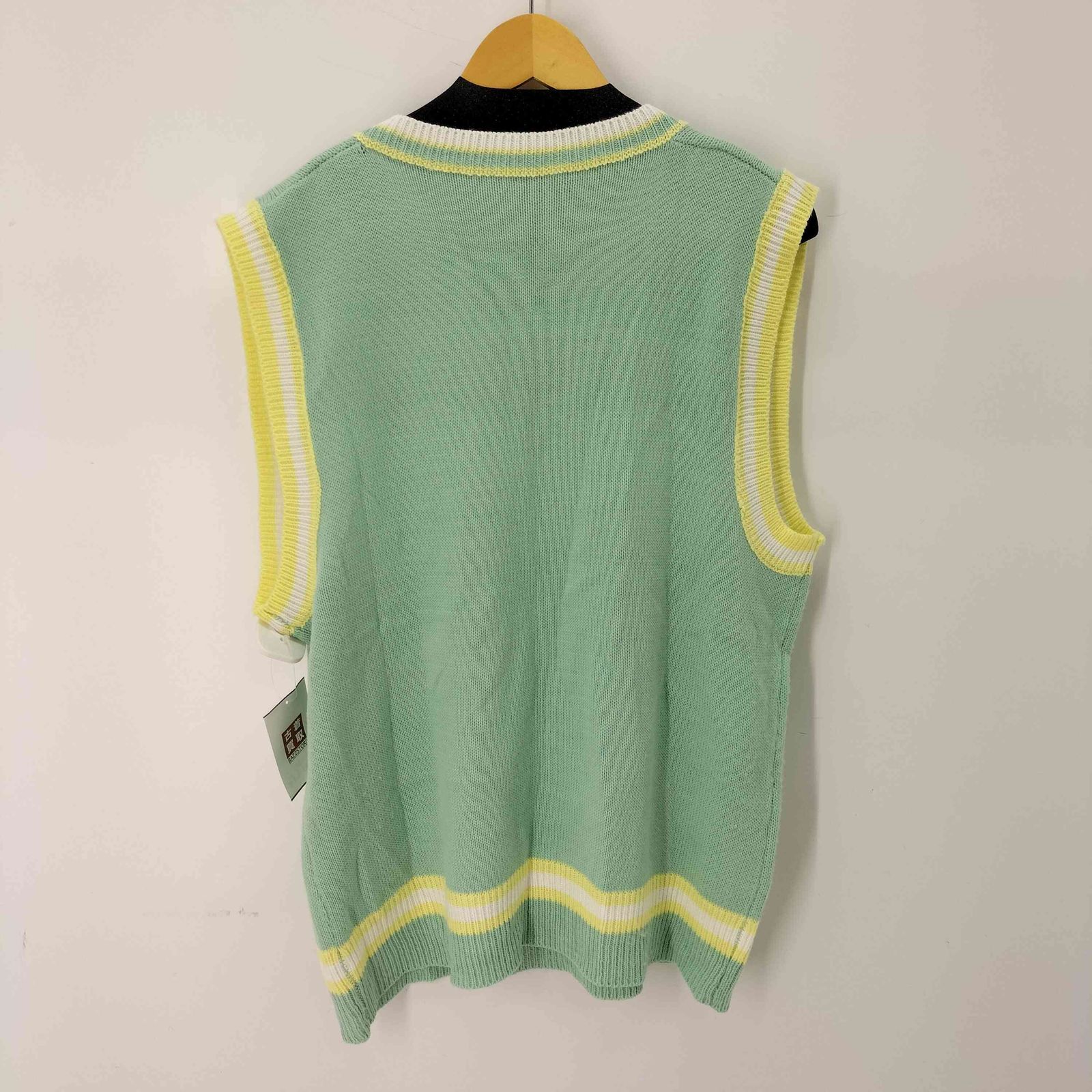 新品 prince プリンス ベスト ニット⭐︎ PRINCE/prince ミニケーブル Vネックベスト｜Daytona Park