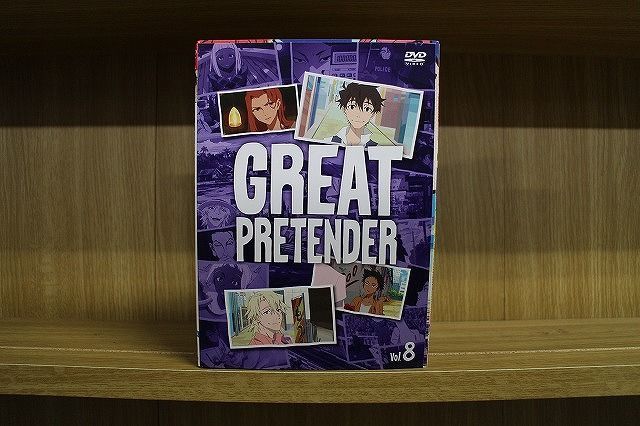 DVD GREAT PRETENDER グレートプリテンダー 全8巻 ※ケース無し発送