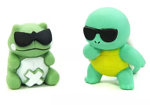 中古】トレーディングフィギュア ゼニガメ＆みがわり(サングラス