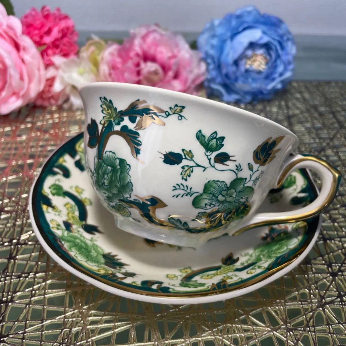 ロイヤルアルバートフラワーオブザマンス ミニチュア カップ ソーサー