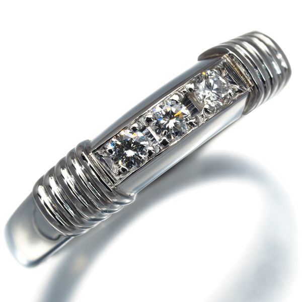 ディオール リング ダイヤ ダイヤモンド 3P 9.5号 Pt900 177947