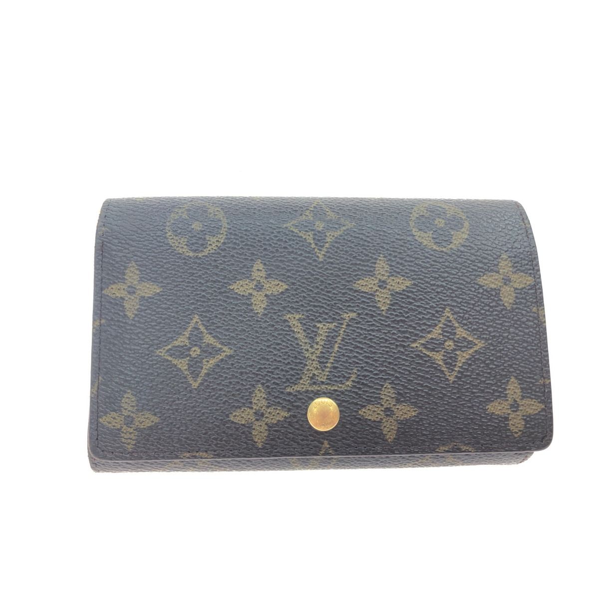 ▽▽LOUIS VUITTON ルイヴィトン レディース 二つ折り財布 モノグラム  