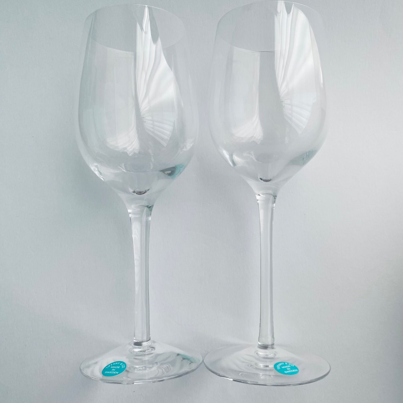 ■新品■未使用■ TIFFANY＆Co. ティファニー グラス ペアグラス コップ 食器 テーブルウェア 2客セット クリア CA8068