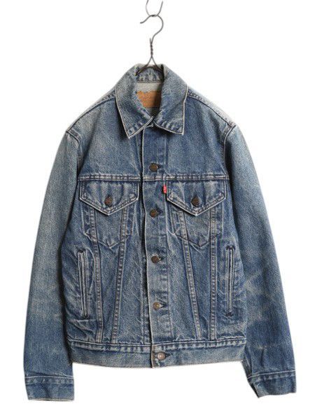 なクーポン配布中! 80s リーバイス 70506 デニム ジャケット 34 メンズ XS 古着 ヴィンテージ ジージャン ブルゾン ポケット付き トラッカー サイズ