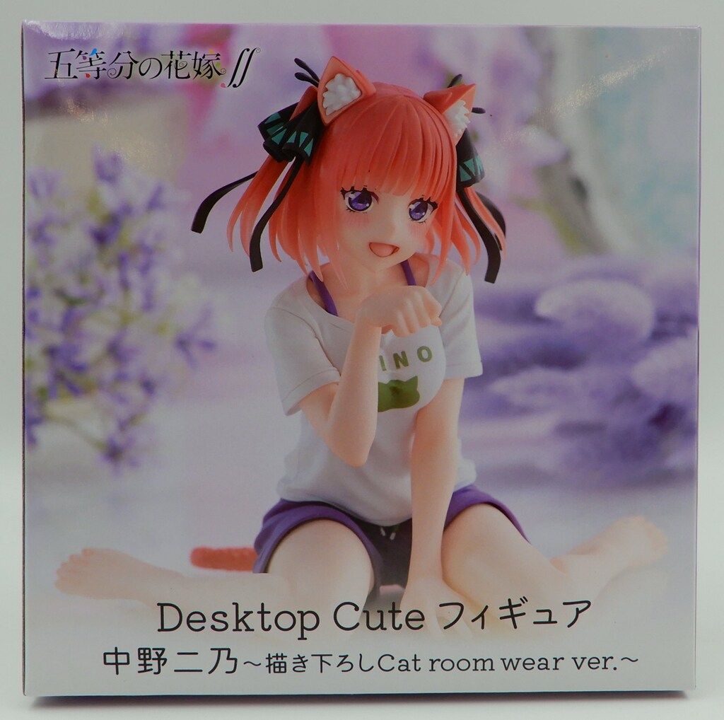 五等分の花嫁Catフィギュアセット　② 五等分の花嫁∬ Desktop Cute フィギュア 中野二乃 ～描き下ろし