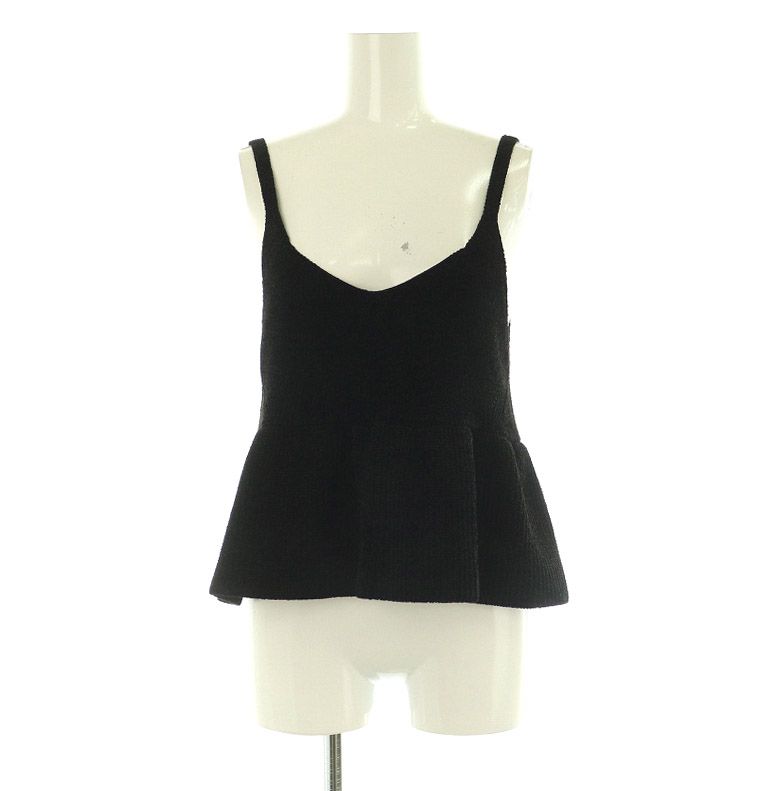 【完売品】MIESROHE モールニットビスチェ ブラック F MIR0124M0053_zo_a115.jpg