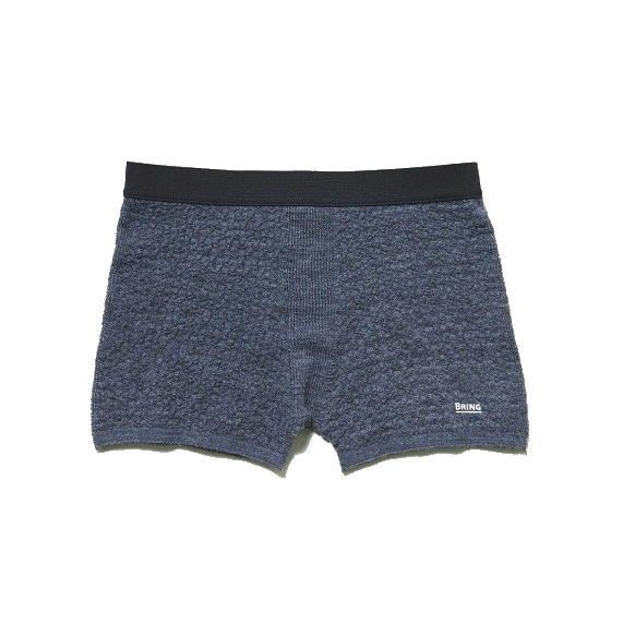【新品】Bring ブリング WUNDERWEAR 70/30 ワンダーウエア HeatherGray ユニセックス アンダーウェア ショーツ ボクサーパンツ