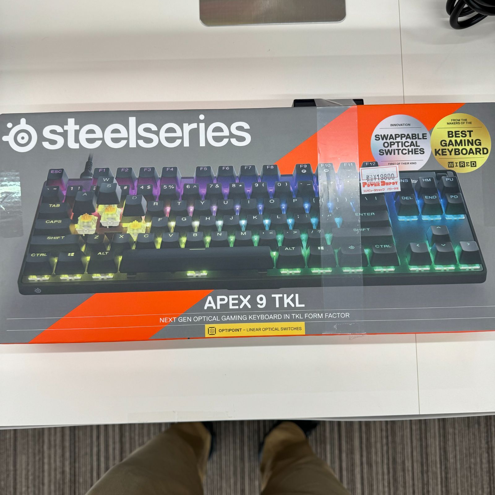 SteelSeries APEX9 TKL 【新品】