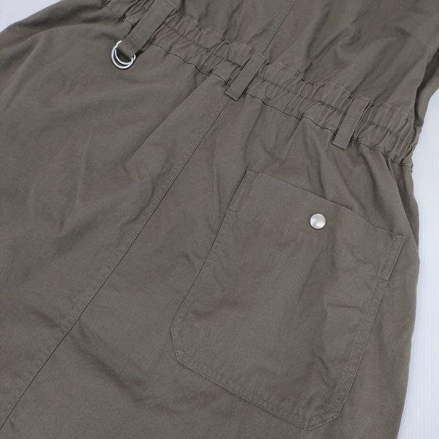 MHL. HIGH TWIST COTTON TWILL 595-3156502 ジャンパースカート