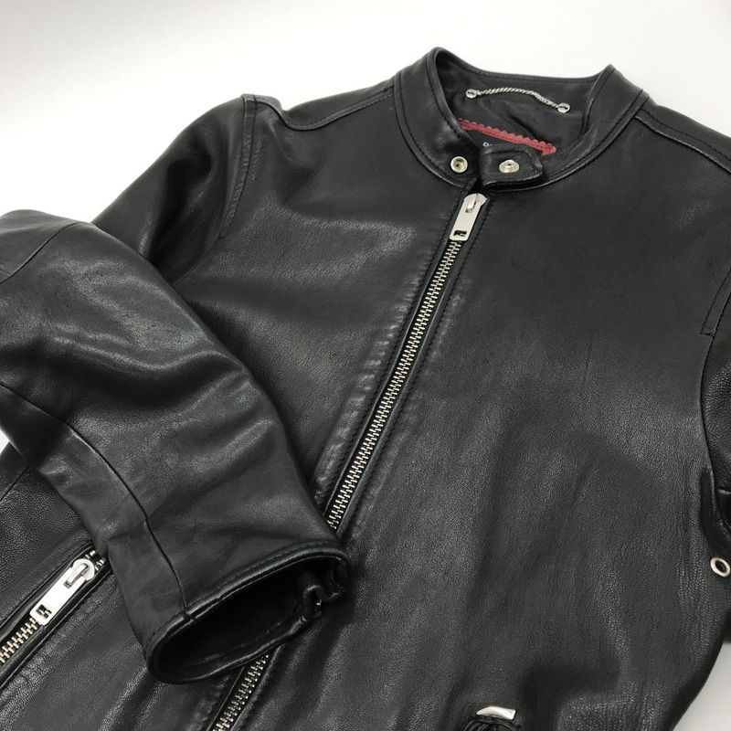 DIESEL レザージャケット シングルライダース TIMELESS Sサイズ DIESEL｜メンズ レザージャケット シングル ライダース