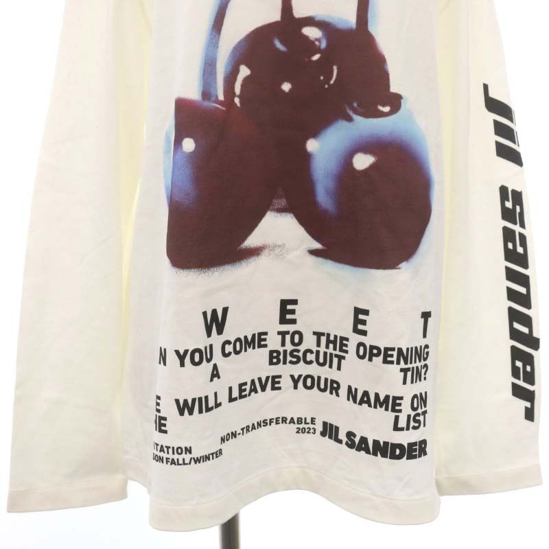 ジルサンダー JIL SANDER 23AW T-SHIRT CN LS ロンT Tシャツ