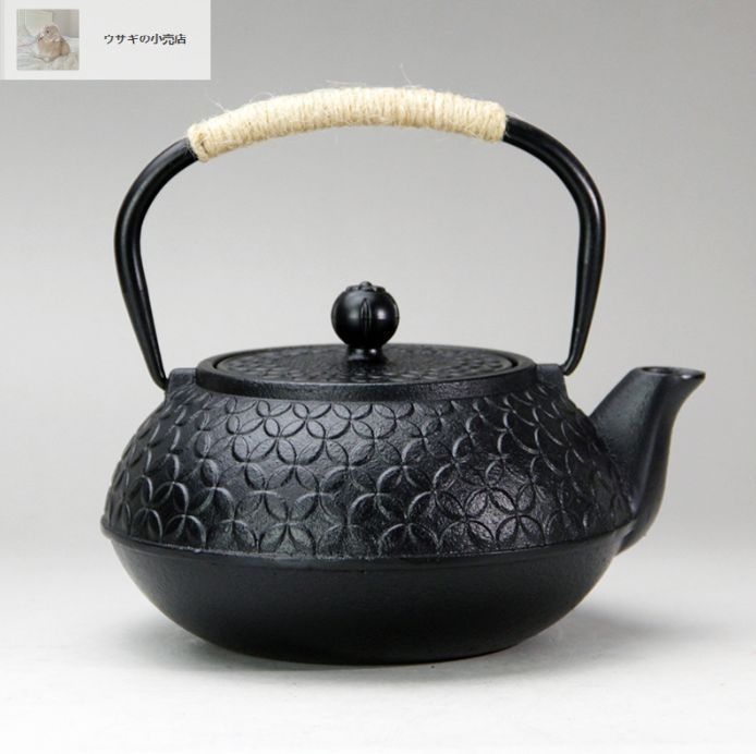 1200ml 鉄瓶 鋳鉄ケトル 直火可 南部鉄器 やかん 鉄分補給 鉄器 鋳物 茶道道具 茶こし付き