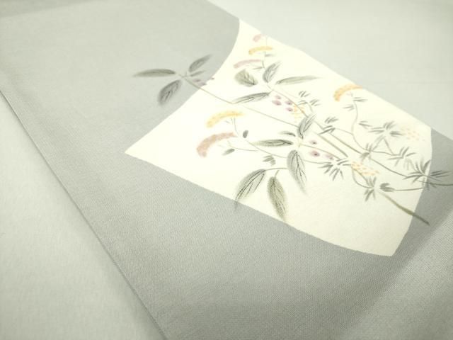 平和屋着物●六通柄袋帯　手描き　秋草文　正絹　逸品　DAAU5478ps 平和屋着物○六通柄袋帯 手描き 秋草文 正絹 逸品 DAAU5478ps - メルカリ