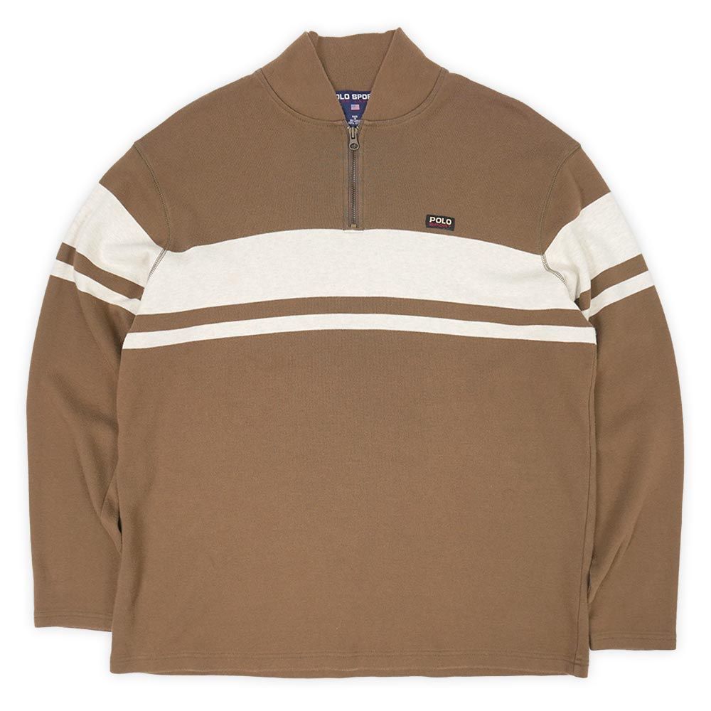 ポロバイラルフローレン ウール オールド 長袖 セーター L ベージュ系