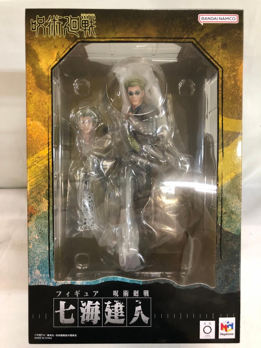 メガハウス未開封七海建人 「呪術廻戦」 PVCABS製塗装済み完成品 プレミアム 未開封】七海建人 「呪術廻戦」 PVC＆ABS製塗装済み完成品 プレミアム