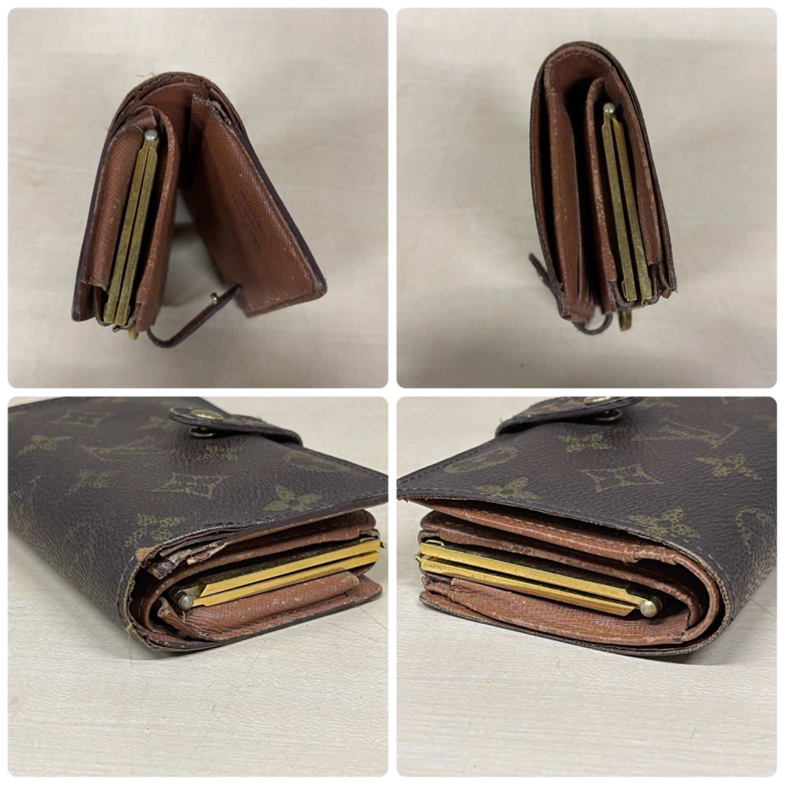 極美品★ルイヴィトン モノグラム ポルトモネ ヴィエノワ M61663 ★正規品 38ルイヴィトン モノグラム 財布 ポルトモネ ビエ ヴィエノワ M61663