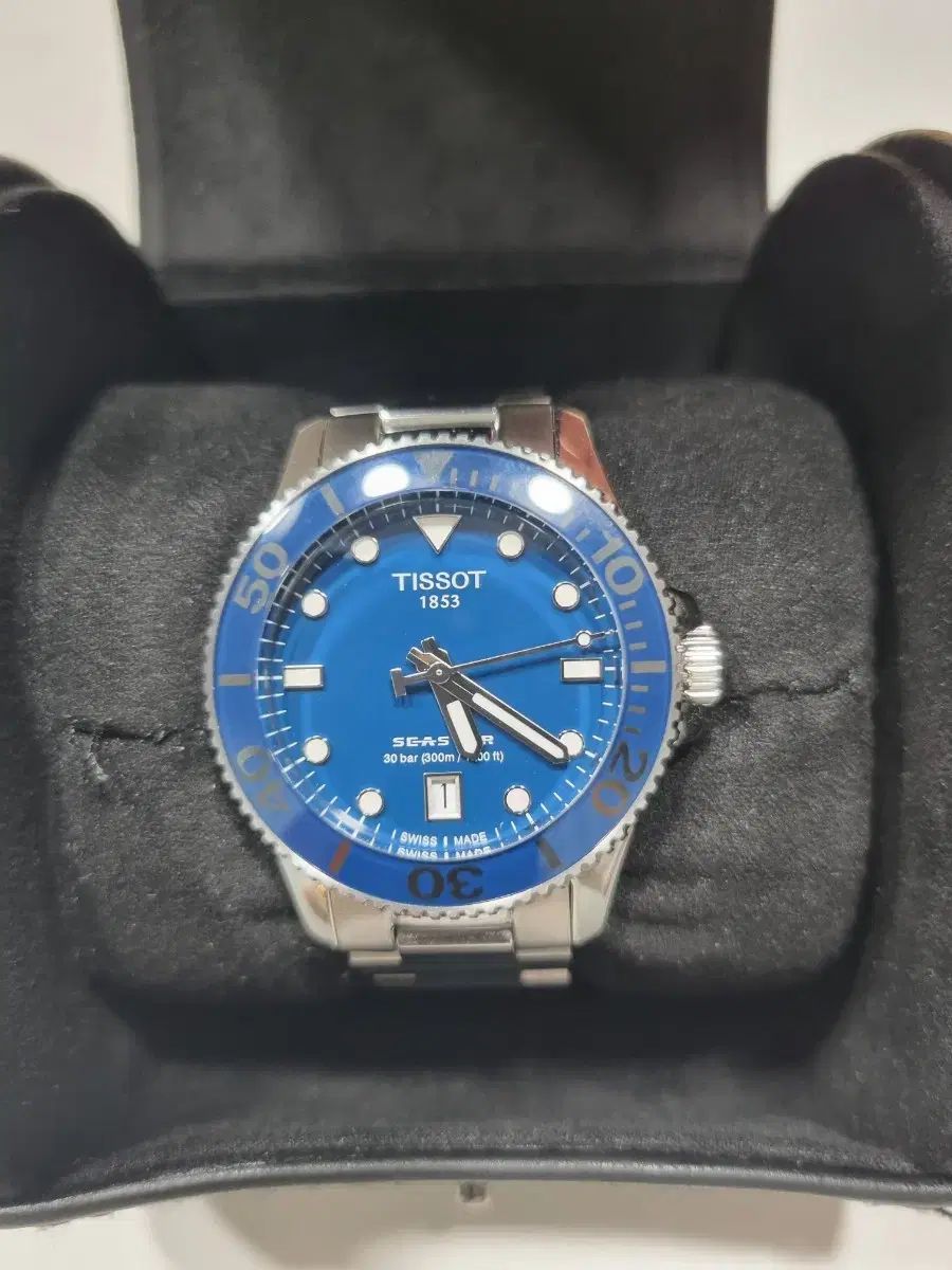 TISSOT ティソ シースター 1000 36 予め クォーツ