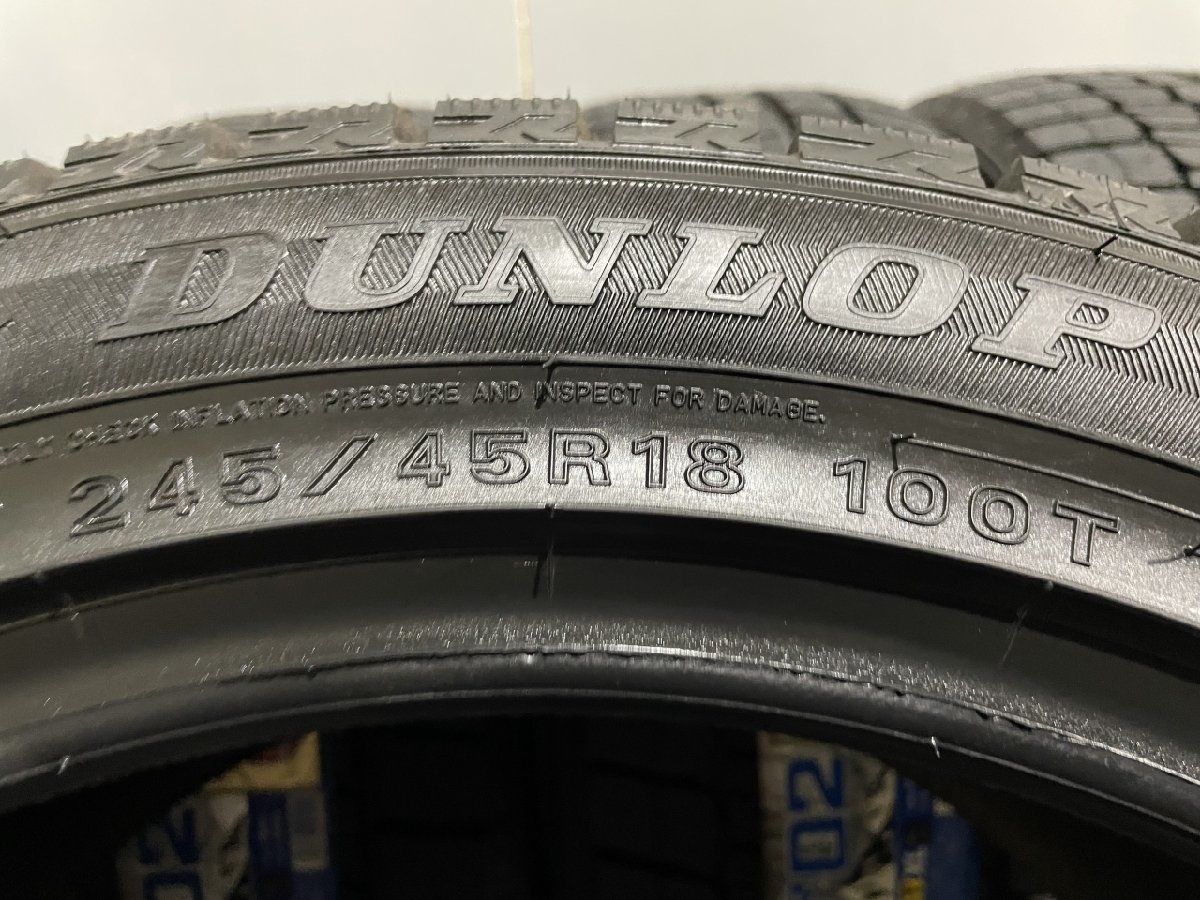 新品 DUNLOP WINTER MAXX WM02 245/45R18 18インチ スタッドレス 4本 19年製 audi/A6/A6アバント  VOLVO/V90 シトロエンC5等 (MTP151) - メルカリ