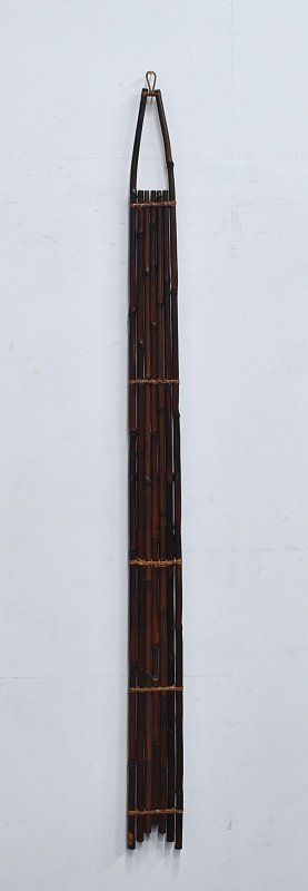 蔵A3612f 茶道具 垂撥 短冊掛 壁掛