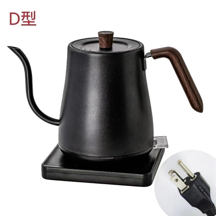 ❤1.8L大容量＆1200Wハイパワー❣スタイリッシュでお洒落♪❤電気ケトル 電気ケトル 0.8L 電気ポット ドリップ式 ステンレスケトル
