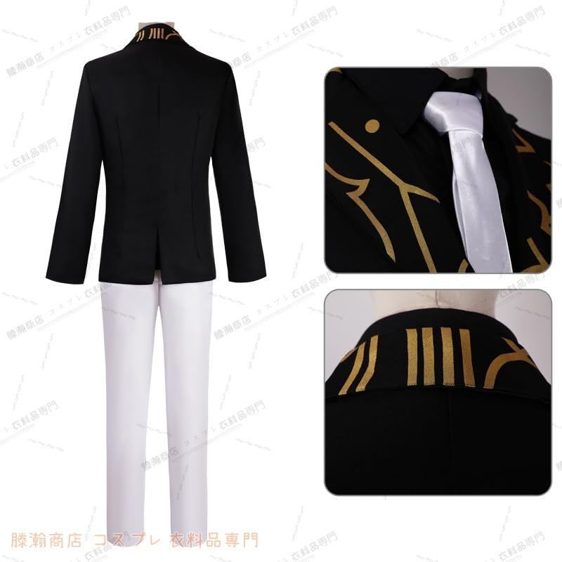 鬼舞辻無惨コスプレ衣装6点セット ウィッグ付