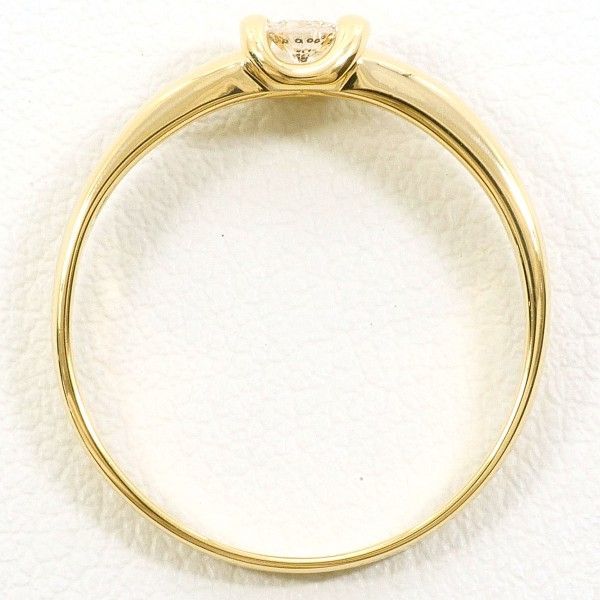 K18YG リング ring 指輪 11号 ダイヤ 0.12 総重量約2.0g