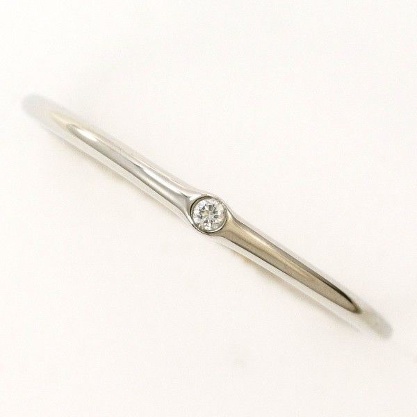 K18WG リング ring 指輪 9号 ダイヤ 0.08 総重量約0.9g