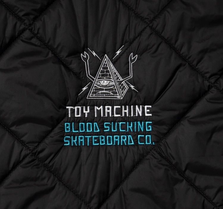 トイマシーン TOYMACHINE キルティングベスト パープル Lサイズ KK 
