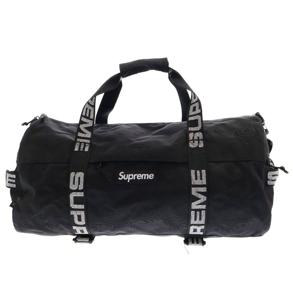 Supreme シュプリーム 18SS Duffle Bag Black Supreme Duffle Bag (SS18) - $158