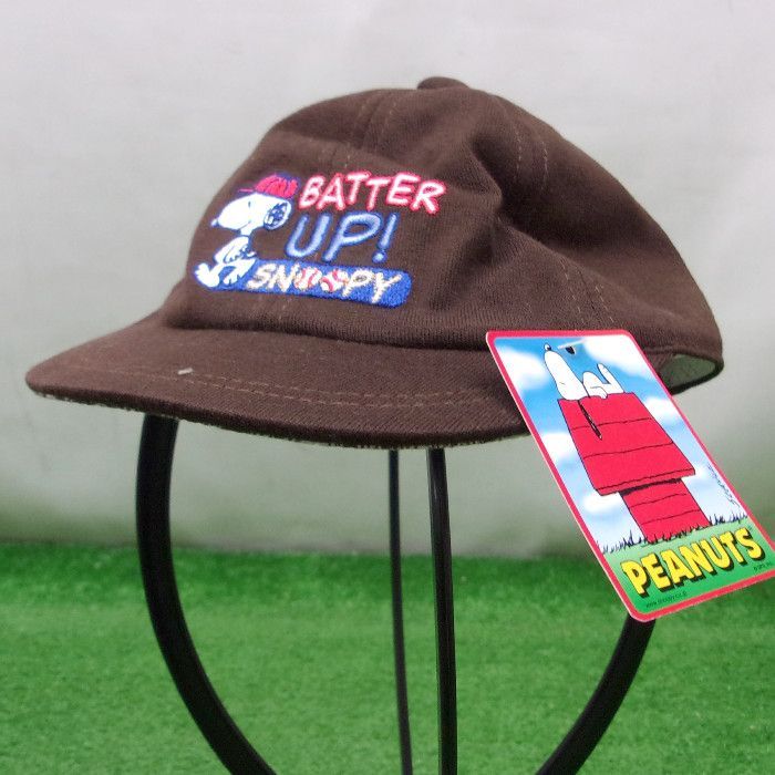 ラスト１点！送料無料！新品！スヌーピー BATTER UP!キャップ 子供 キッズ 幼児