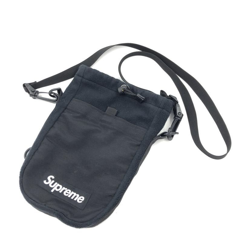 supreme polartec sling bag ブラック SUPREME POLARTEC SLING BAG