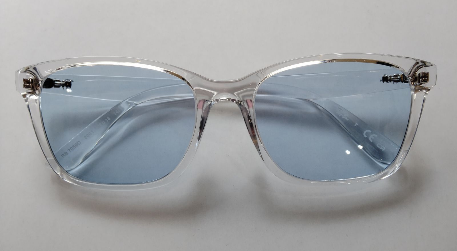 Ray・Ban』 Transparent CUSTOM ‐ BLUE アジアンフィット（レイバン 