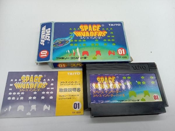 FC スペｰスインベｰダｰ スペースインベーダーパートⅡ タイトー 1985 TF