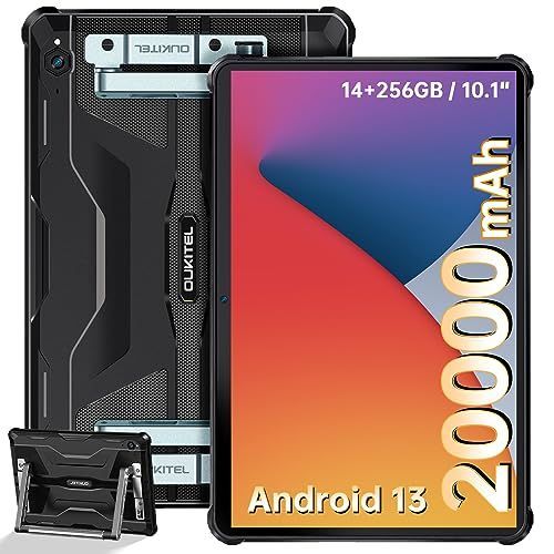 2023 OUKITEL RT6 防水タブレット 20000mAh大型バッテリー