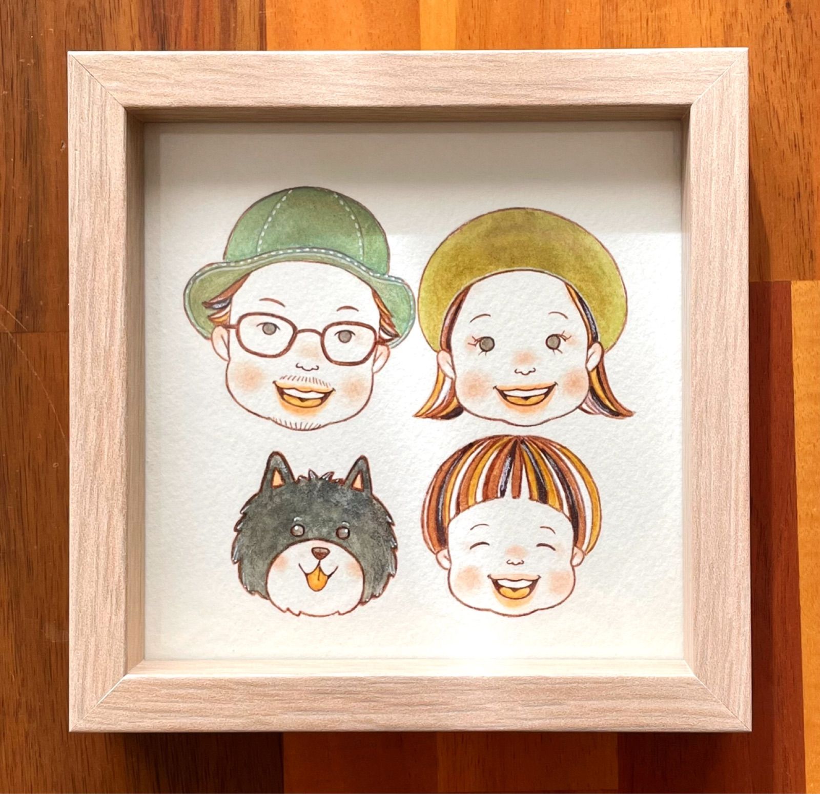 両親ギフトに♡爆笑そっくり似顔絵オーダー受付中！