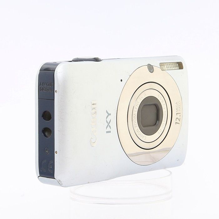 Canon IXY 400F コンパクトデジタルカメラ シルバー 中古】Canon