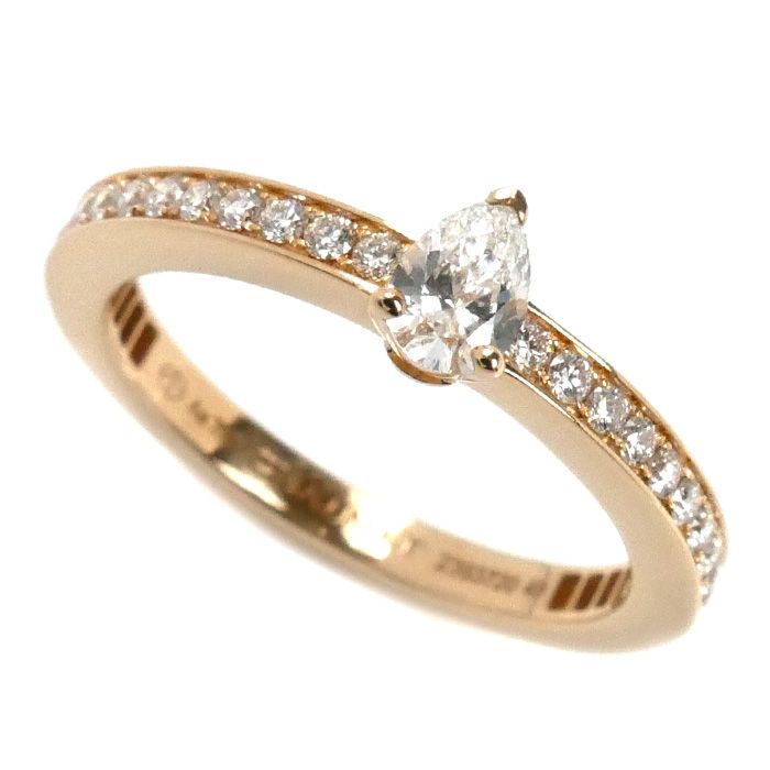♥CHAUMET♥ショーメ　18金　ダイヤモンドリング Chaumet ショーメ K18PG ピンクゴールド トリオンフ ドゥ ショーメ