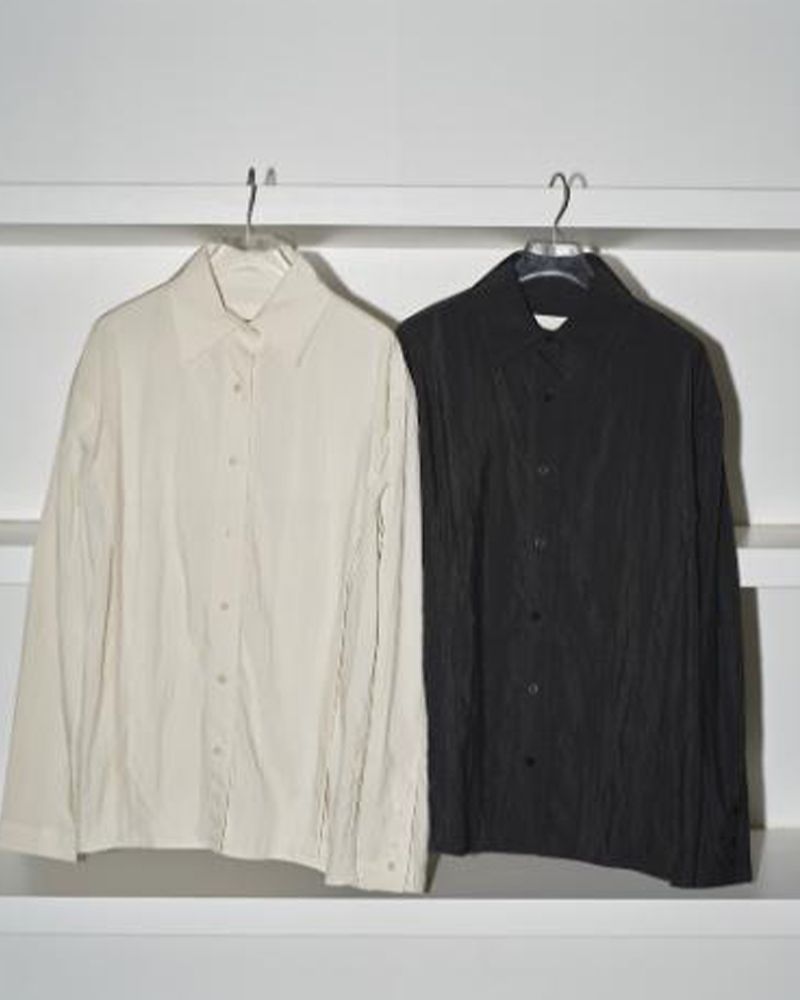 SALE】【定価17600円→20％OFF】Sidetuck Silky Shirts/サイド