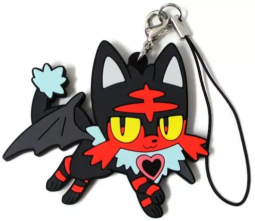 ポケモンセンター限定 ハロウィン ニャビー ストラップ マスコット グッズ レア 中古】ストラップ(キャラクター) ニャビー 「ポケットモンスター