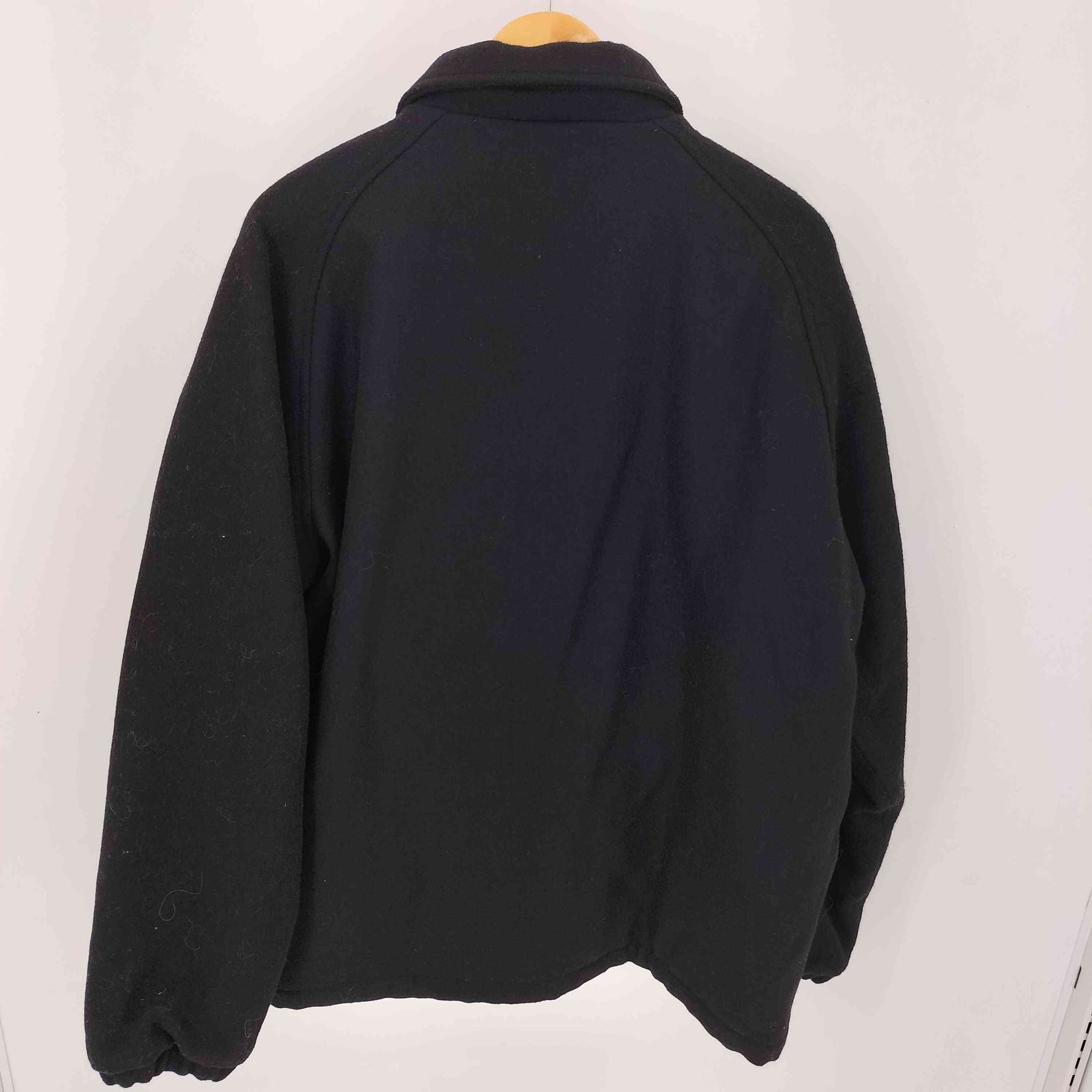 ジャケット・アウター CHALLENGER MELTON CLUB JACKET M MELTON CLUB JACKET【BLACK】｜CHALLENGER｜MELTING POT（正規取扱店