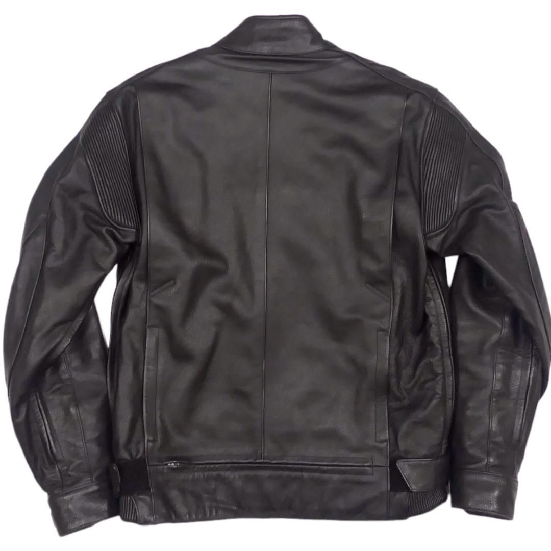 KADOYA カドヤ ライダース ジャケット 革 シングル L 黒 HH9656 バイク KADOYA カドヤ ライダース ジャケット 革 シングル L 黒 HH9656
