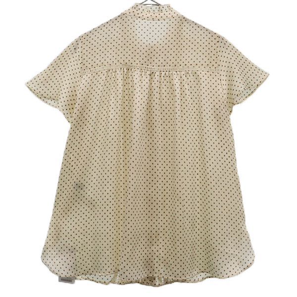 シップス ドット 半袖 ブラウス ONE SIZE ベージュ SHIPS シャツ
