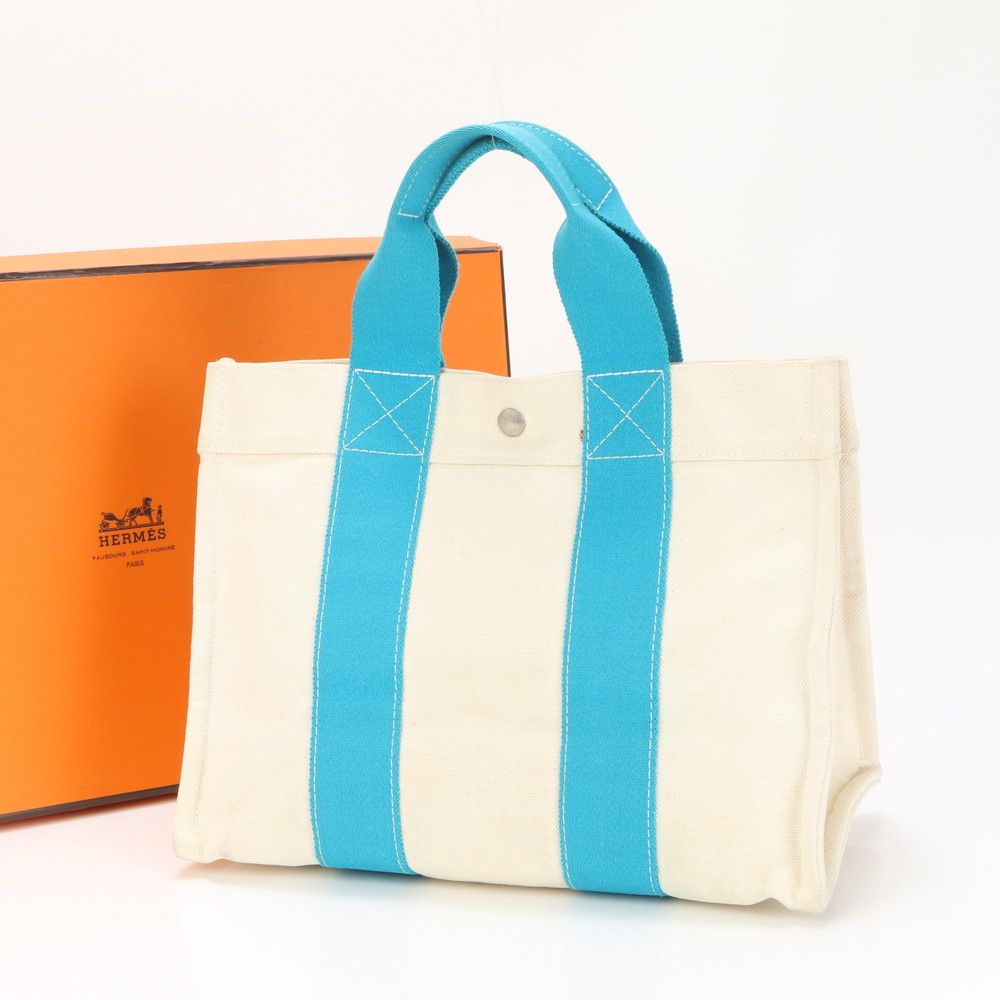 中古】 エルメス HERMES ボラボラ PM トートバッグ ハンドバッグ  